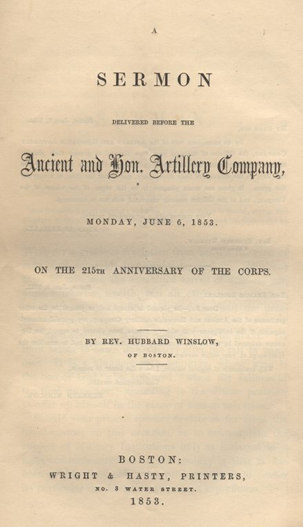 sermon-artillery-election-1853