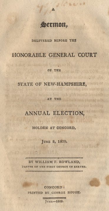 sermon-election-1809-new-hampshire