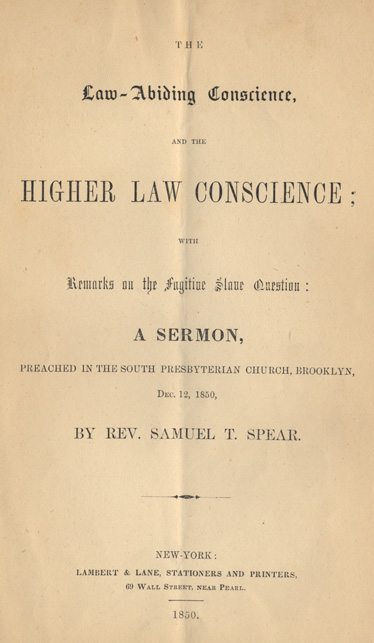 sermon-fugitive-slave-bill-1850
