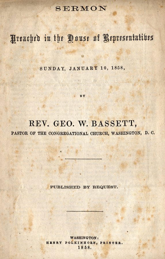sermon-house-of-representatives-1858-1